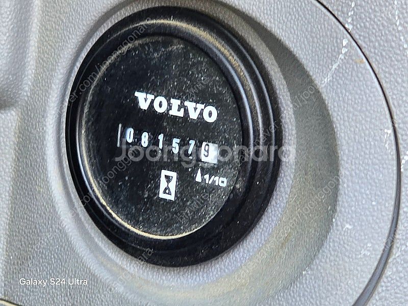 급매 중고굴삭기 볼보 EC60EP 20년식 코끼리집게, 회전라인 장착 010-3563-6002--2